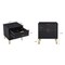 Manhattan Comfort 2-Piece DUMBO Standard 3-Drawer Dresser and DUMBO 2.0 Nightstand in Black 2-DB02-BK - alternate 3
